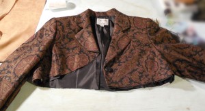 Corset and Jacket project - Shaping the Jacket
