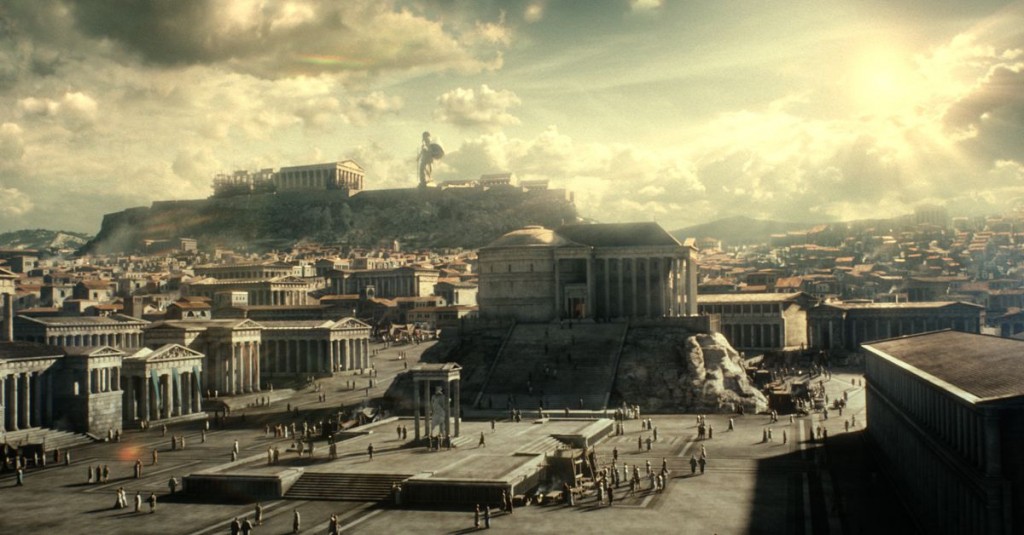 Athens as depicted in 300: Rise of an Empire
