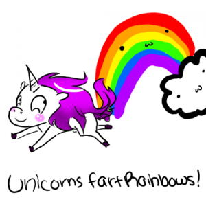 Unicorns Fart Rainbows