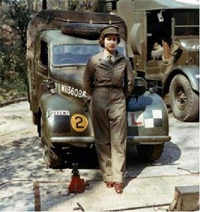 princess Elizabeth in Uniform