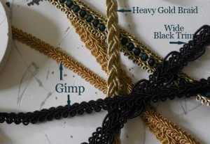 Types of Braid Used In The Steampunk Loki Project
