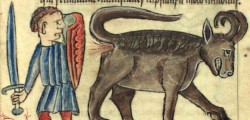 Bonnacon - Medieval monster that farts