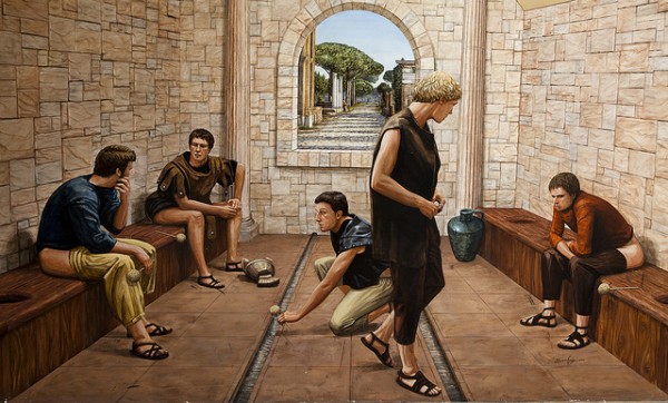 Roman bathroom habits