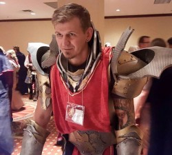 LARPer in armor, Game of Thrones, Gen Con 2015